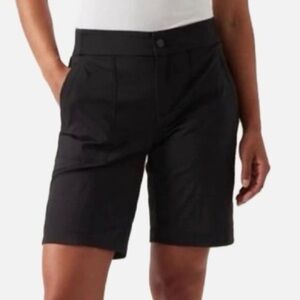 Athleta Trekkie Bermuda 2.0 Shorts Women’s Size 8 Black Hiking Travel